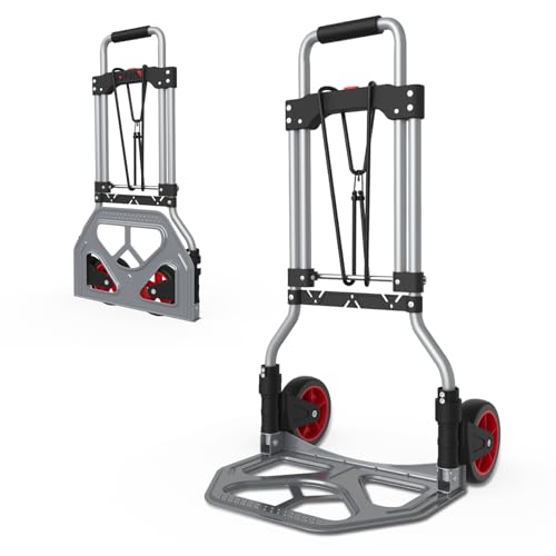 Carretilla plegable con cuerdas y capacidad 180 lbs