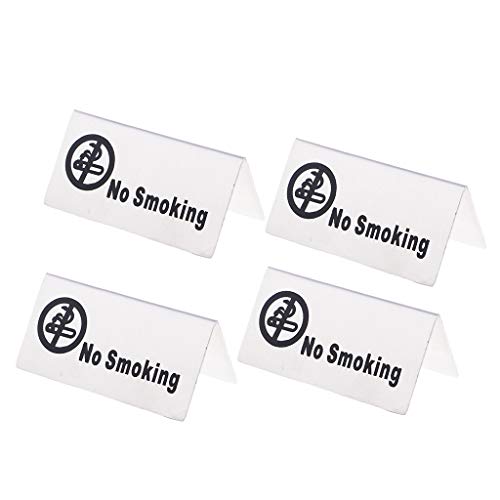 Fancyes 4 Unidades de Barraca de aço Inoxidável Estilo