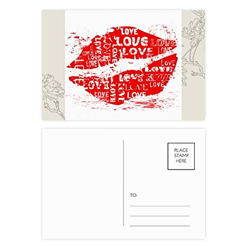 Carte Saint Valentin fleur d'amour lot de 20pcs : trouvez enfin l'inspiration pour dire merci