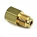 Brass R134a to R12 AC Adapter Fitting with 1/2
