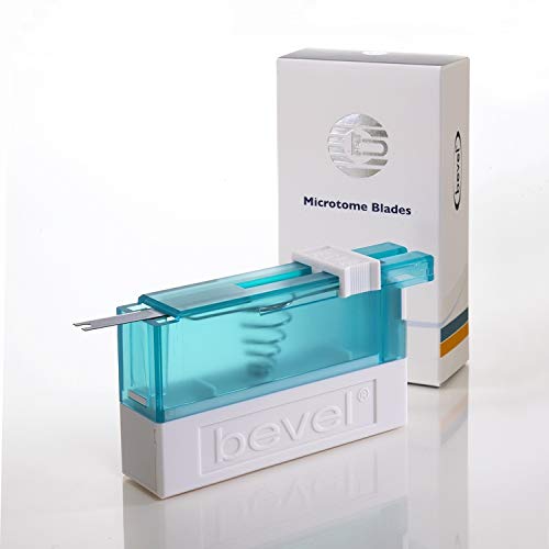 Cancer Diagnostics LPC050-GL BevelÂ® Low-Profile Gold Edge, Coated Microtome Blades - BX/50