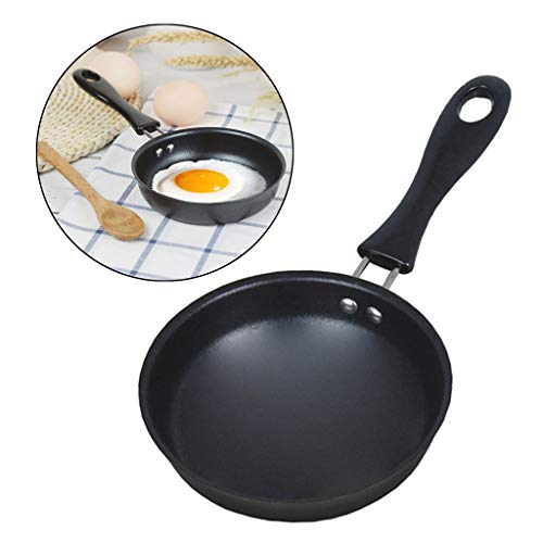 Sun Terriory Frying Pan One Egg Pancake Round Mini Non Stick Fry Pan 4.7-inch mini cast iron skillet by Sun Terriory - Image 2