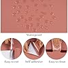 VaryPaper Peel and Stick Orange Wallpaper 40cmx200cm Orange Contact Paper for Kitchen Countertops Sticky Back Plastic Roll Stick on Wallpaper for Living Room Bedroom Furniture Wrap Worktop Covering #5