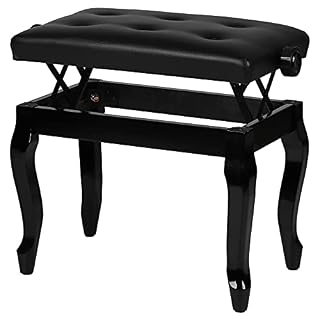 Alvinlite Tabouret De Piano, Tabouret De Piano De Levage De Coussin en Cuir PU Réglable Convient pour La Bande De L’école À La Maison - Les Beatles, Paul McCartney, John Lennon, RIngo Starr, George Harrison Alvinlite Tabouret De Piano, Tabouret De Piano De Levage De Coussin en Cuir PU Réglable Convient pour La Bande De L'école À La Maison – Image 3