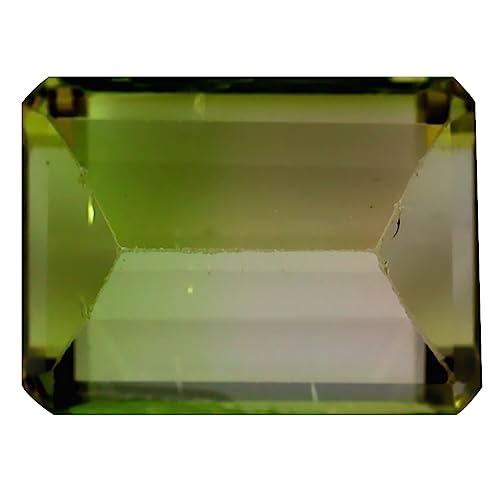 Tourmaline bicolore 3.10 ct octogone non chauffée d'exception - 2