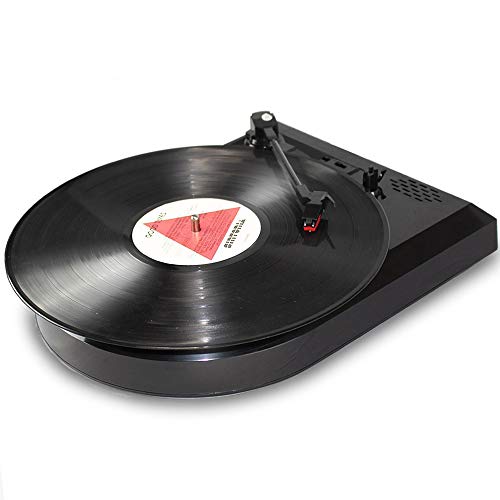Vitrola Toca Discos de Vinil Bluetooth com Conversor Digital e Alto Falantes Maleta Uitech