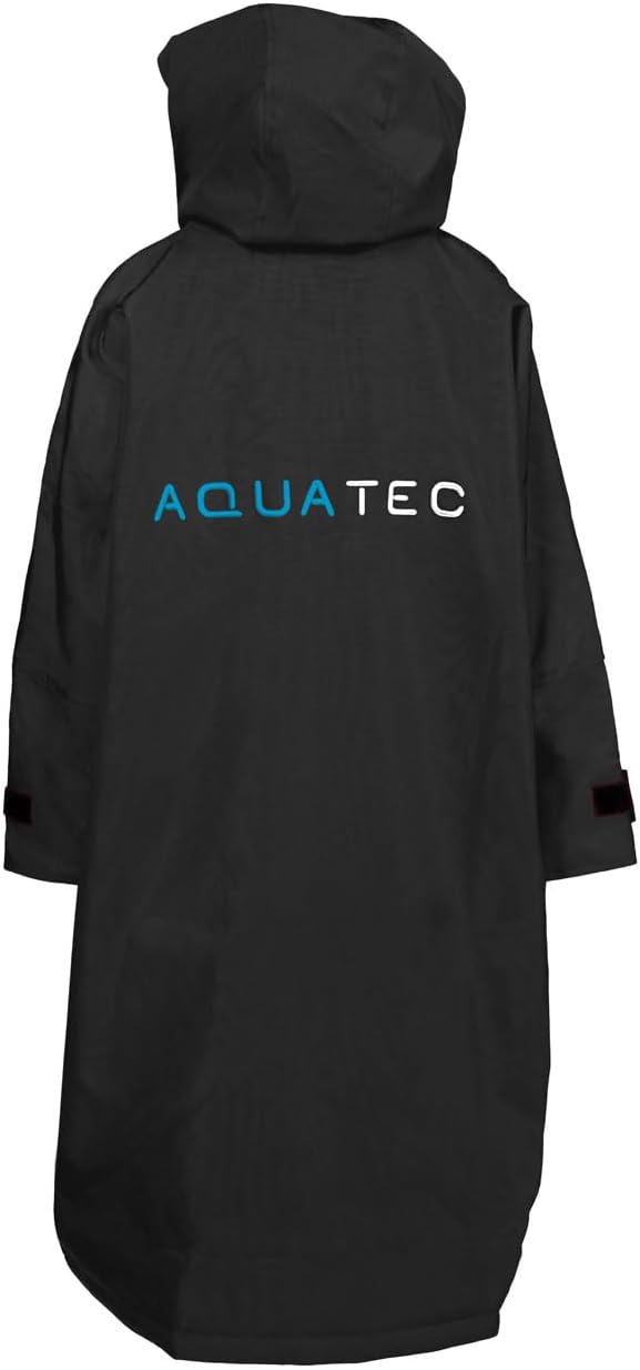 AQUATEC Surf Poncho Changing Robe - Changing Ponchos Kids | Hooded Beach Towel | Swimming Poncho & Surfing Changing Robe