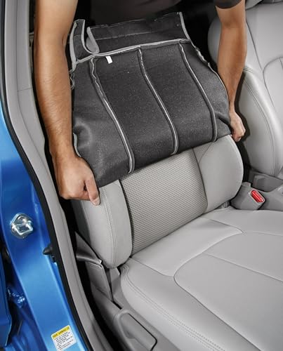 Image of Clazzio 2019+ Dodge Ram 1500 Crew Cab Rear 60 /40 with Armrest Leather Seat Cover