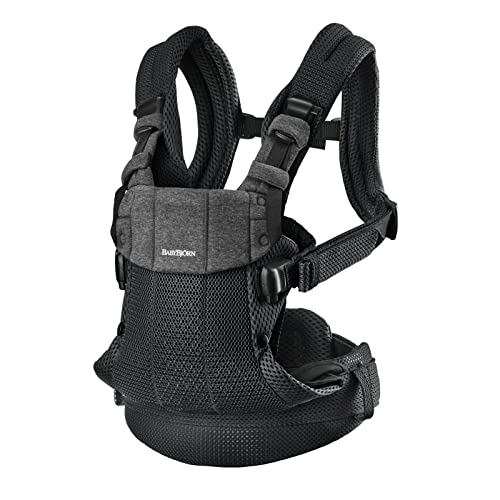 Image of BabyBjörn Baby Carrier Harmony, 3D Mesh, Black