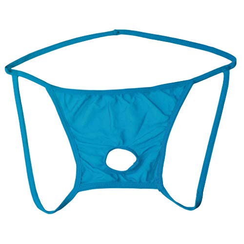 Lingerie Caraco Mens Open Front Mesh G String Pouch Underwear Culotte T-Back String Bikini Cover