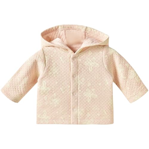 Baby Girl 100% Cotton Lightweight Jacket (0-12M)