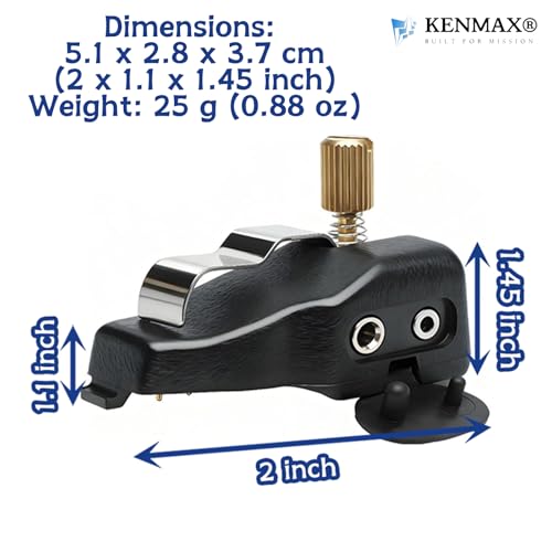 Adaptador de audio Multi Pin a 2-Pin K para radios Kenwood miniatura 3