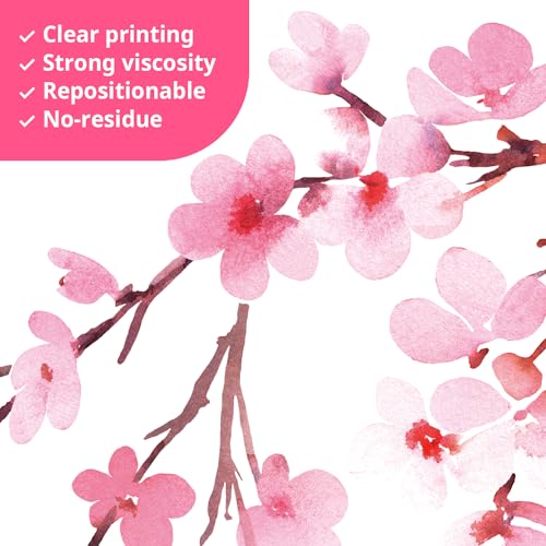 DECOWALL DS6-2003 Vinilo Decorativo Flores Cerezo miniatura 4
