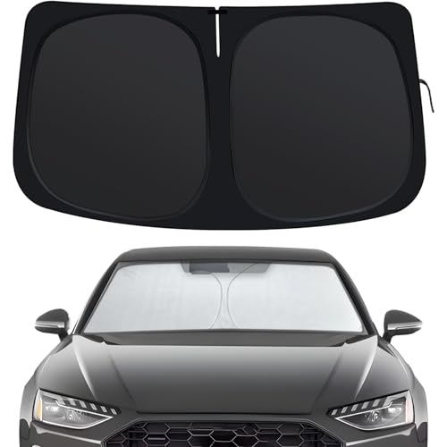 Windshield Sun Shade for Audi A4 A5/S5 RS5(2018-2025), Front Window Shades Custom Fit for A4 A5 S...
