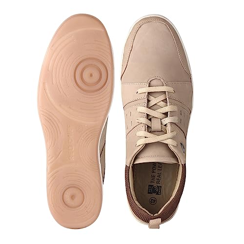 Image of Red Chief Brown Leather Formal Derby Shoes for Men | RC3889