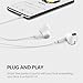 Nimizo 2 Pack Wired iPhone Earbuds/Headphones/Earphones with 3.5mm Wired [MFi Certified] with Mic, Volume Control Compatible with iPhone,iPad,iPod,Computer,MP3/4,Android Most 3.5mm Audio Devices