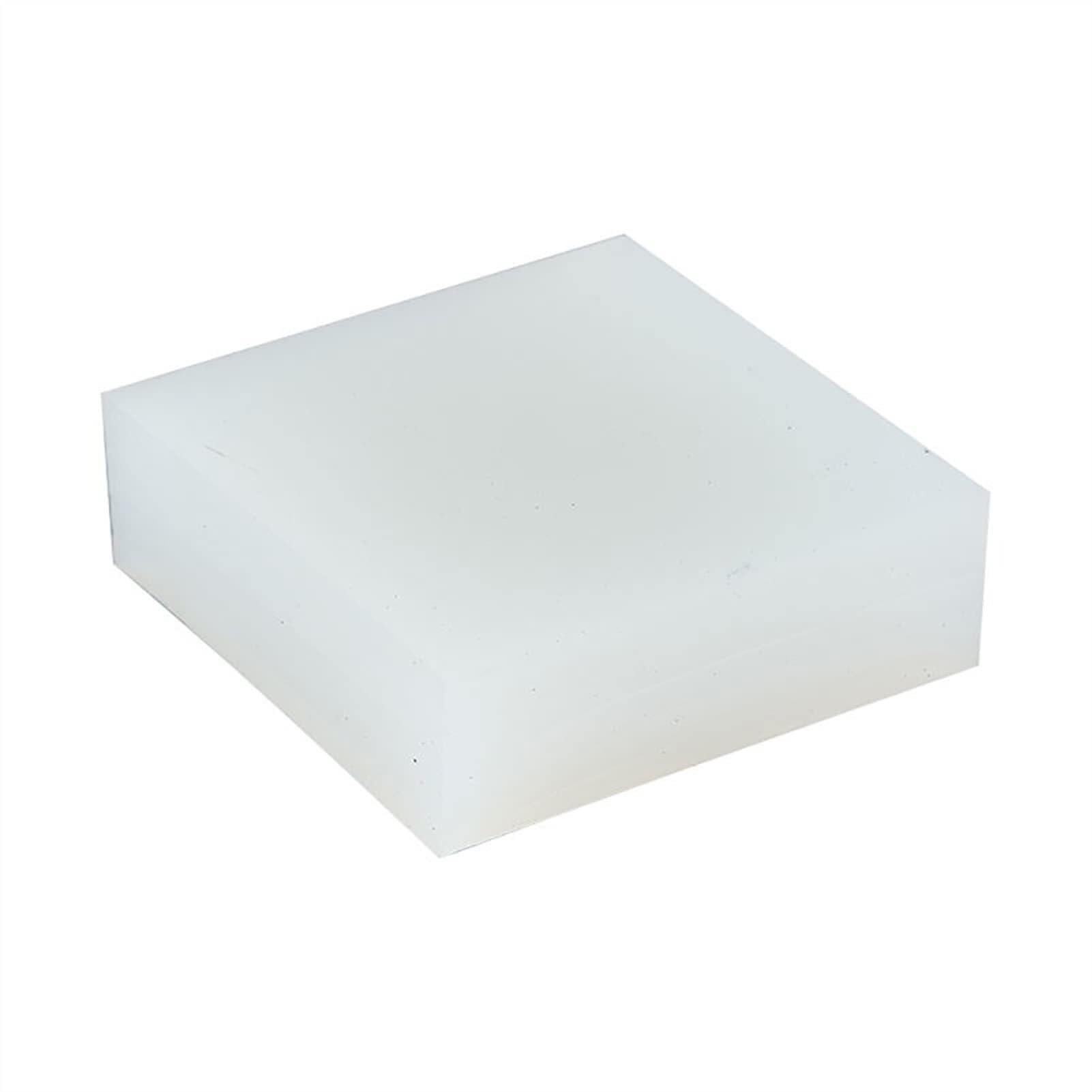 Kit de Juntas tóricas de Goma, lámina de Goma de Silicona Blanca, 100x10 0/150x15 0/200x20 0/300X300mm 2/3/4/5~10mm de Espesor, 1 Uds.(300 x 300 x 6mm)