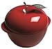 Lodge E3AP40 Enameled Cast Iron Apple Pot, 3.5-Quart, Patriot Red