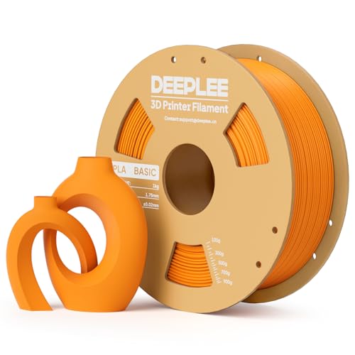 Image of PLA Basic 1.75mm 3D Printer Filament Orange 1KG