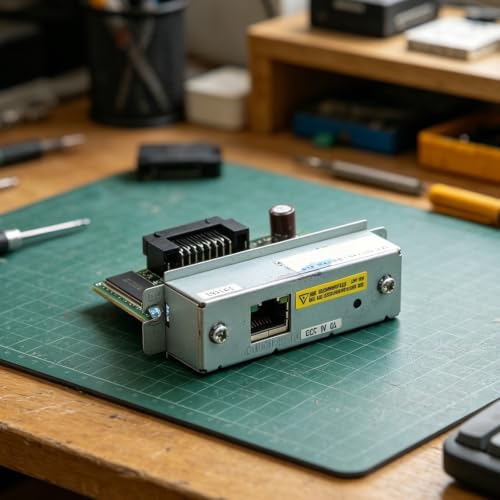 Tarjeta de Red Ethernet UB-E02 para impresoras TM-T88III T88IV J7000 - Adaptador LAN rj45 10/100Mbps para actualización de sistema POS placa PCB tamaño estándar miniatura 5