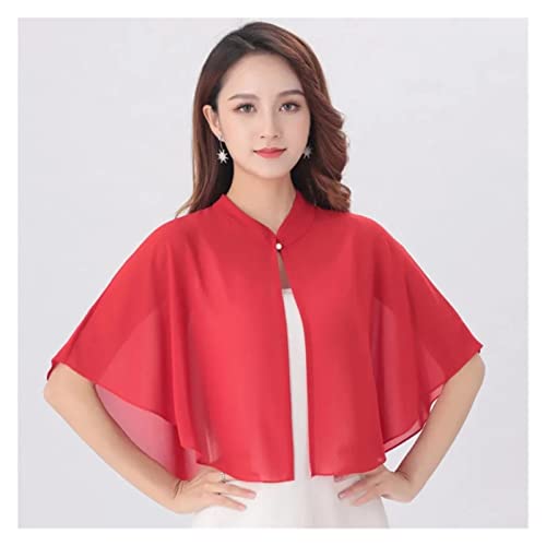 Châle de mousseline haut de gamme pour robe cheongsam et tenues d'été raffinées