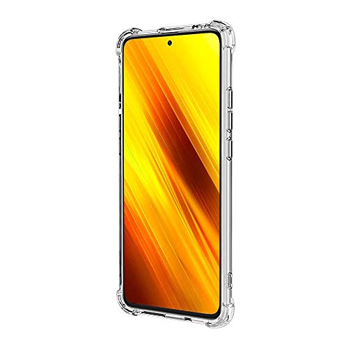 MISKQ Cover per Xiaomi Poco X3 NFC,Guscio morbido