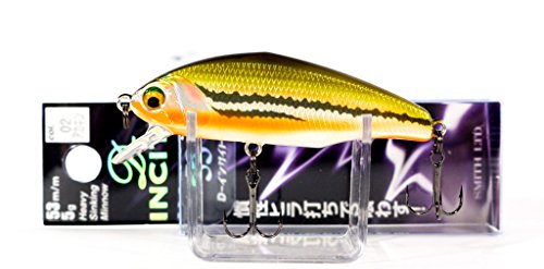Leurre coulant Smith D-Incite 53mm pour pêcher la truite en torrent de montagne