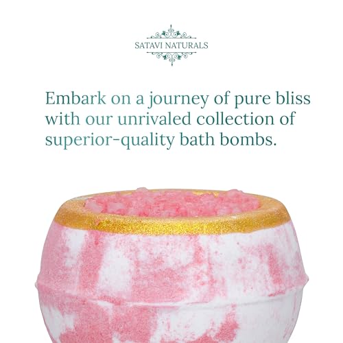 Crystal Bath Bombs Gift Set (6 Pack) – Aromatherapy Bath Bombs with Bath Salts. Lavender, Eucalyptus Mint & Citrus - Relaxation Gifts for Women, Self Care Gifts for Women & Men, Stocking Stuffers - Image 3