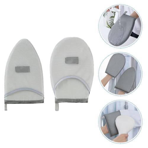 Guantes de planchado para prendas material estable transpirable y protector dedo 8