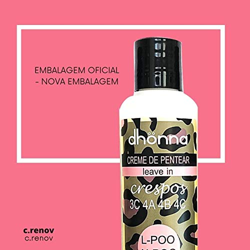 Gel & Creme Crespos Uso Diário Dhonna 300mL