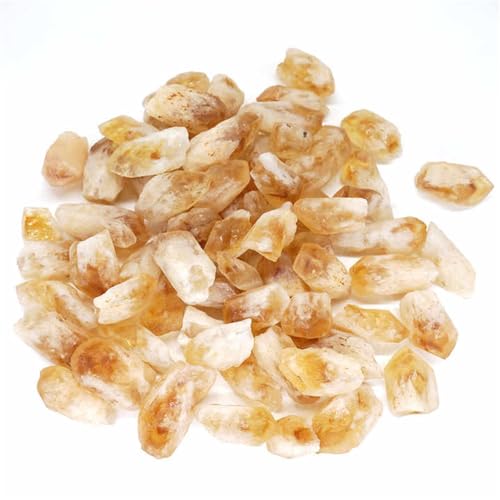 Pierre de citrine brute 500g, cristaux de lithothérapie haut de gamme pour décoration raffinée