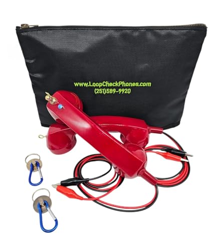 Loop Check® Phones Electrician Continuity Test Phone Set ES001-R5M with