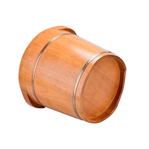 Spa de pies de madera con masaje y soporte curvado 34cm miniatura 3