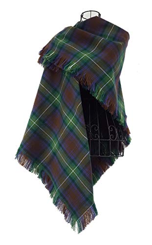 The Celtic Croft Isle of Skye Homespun Tartan Shawl2
