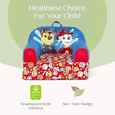 Delta Children - PAW Patrol Cozee Buddy Flip-Out Kids Chair - Greenguard Gold Certified, Blue