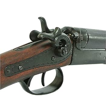 Amazon.co.jp: DENIX モデルガン 古式銃 ダブルバレルピストル
