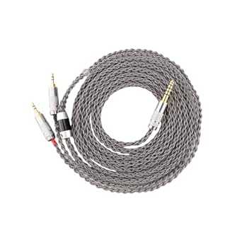 SYRNARN Câble de casque équilibré 2,5 mm compatible avec Hifiman