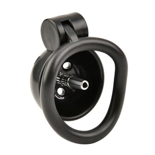 KKSEXY貞操帯 クリック & ロック貞操体男性貞操ロック ABS材質 貞操装置 コックケージ付き5 リング 貞操ケージ SM 大人のおもちゃ（金属製チューブ+シリコンチューブ） - 画像6