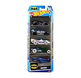 Hot Wheels Batman 5 Pack Vehicles