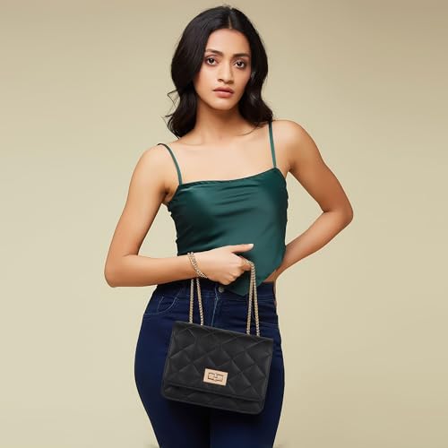 Image of Synthetic Leather Stylish Classy Unique Trendy Design Shoulder Crossbody Sling bag For Women