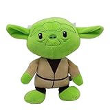 Star Wars for Pets Plush Yoda Figure Dog Toy | Soft Star Wars Squeaky Dog Toy | Medium | Adorable Toys for All Dogs, Official Dog Toy Product of Star Wars for Pets