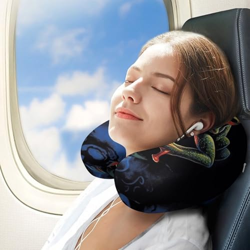 Almohada espuma viscoelástica tamaño único para viaje miniatura 3