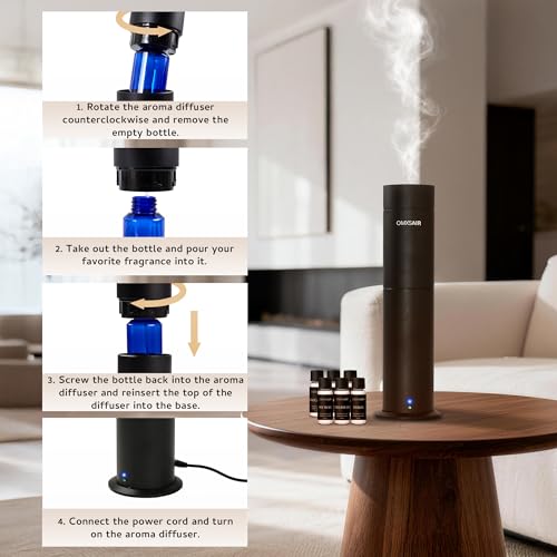Difusor aromático eléctrico omnxsair mini pro miniatura 4