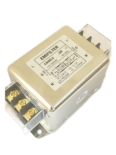 Power Filter Rail CW4EL2-30A-SR 10A 20A Terminal Block 220V Anti-Interference AC Filter(CW4EL2-20A -SR Guide Rail Type)