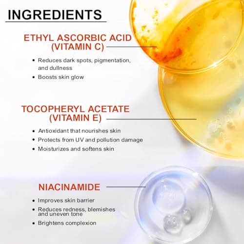 Image of Freeskin Vitamin C & E Supar Face Wash with Niacinamide, Ethyl Ascorbic Acid & Tocopheryl Acetate - Brightens, Illuminates & Evens Skin Tone, Reduces Dark Spots & Improves Skin Radiance, 100ml