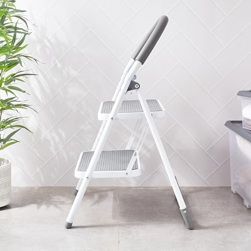 Image of SS24-2 Step Steel Ladder - 46 CM X 51 CM X 82 CM - WK6203A-2