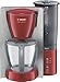 Bosch TKA6744 Kaffeemaschine Brita-Wasserfilter private collection rot/hellgrau