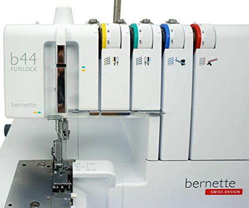 Bernette 44 Overlock Machine W/ 6 Free Feet Kit! #TOP2