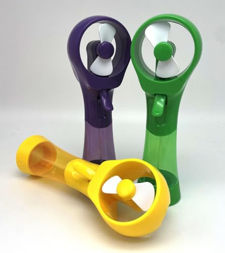 image for SEITG 3 Pack Elite Battery Powered Handheld Water Misting Fans Persona