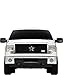 RBP RBP-254568 RL Series Black Plain Frame Main Grille, (1 Piece)